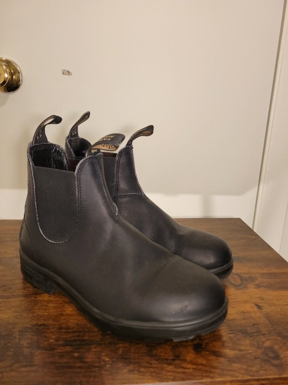 Blundstone Originals #510 Chelsea Boot Leather Black UK 5.5 / Women US 8.5